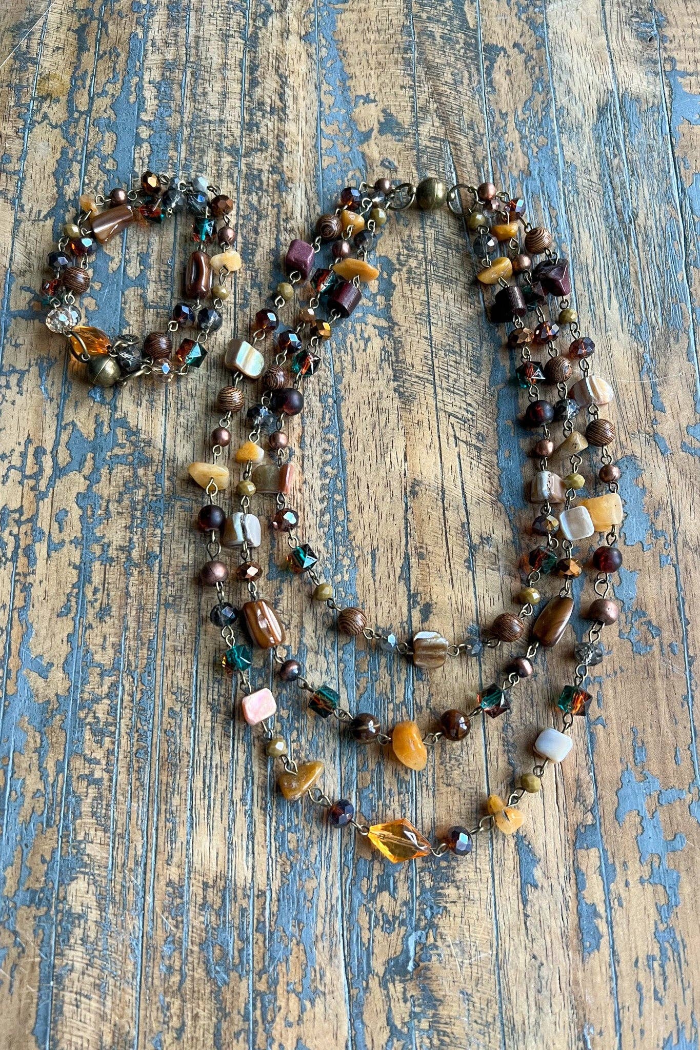 Rachel Necklace Amber