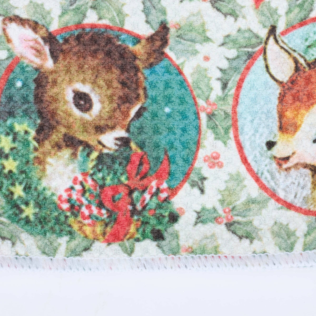 Retro Deer Kitchen Towel
