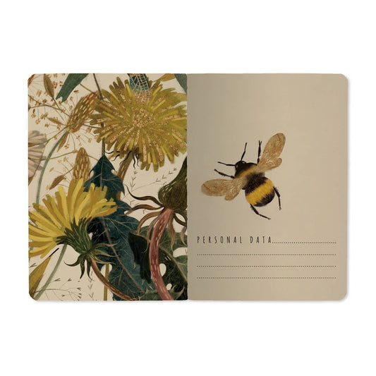 A6 Passport Notebook -  Summer Greens