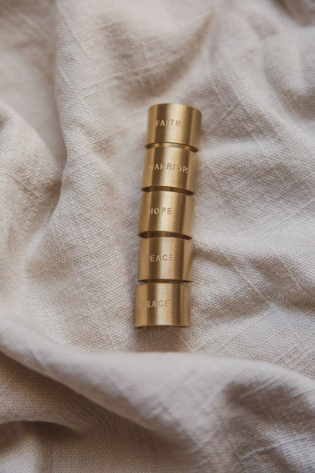 14K Faith Ring