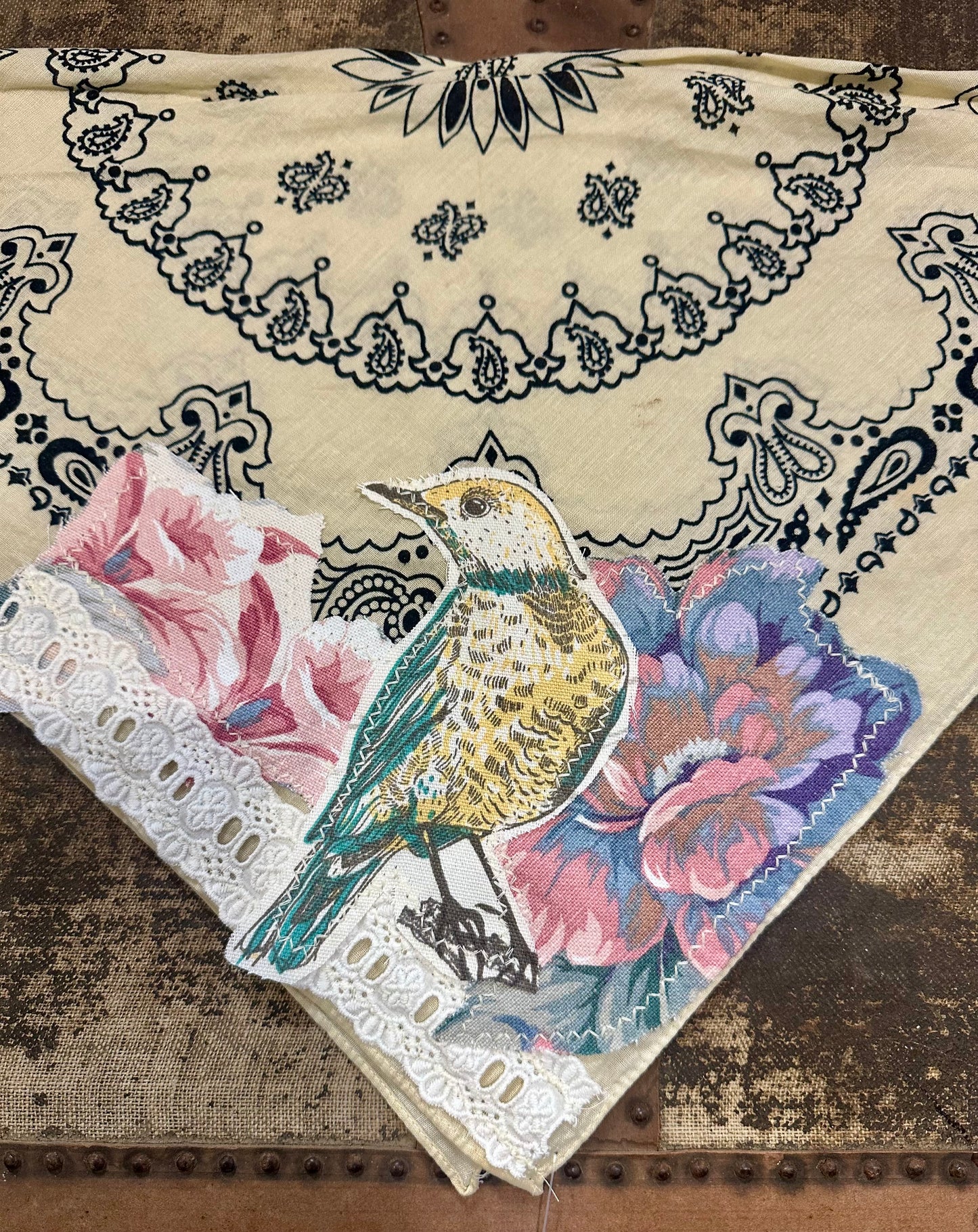 Whimsical Bird Bandana