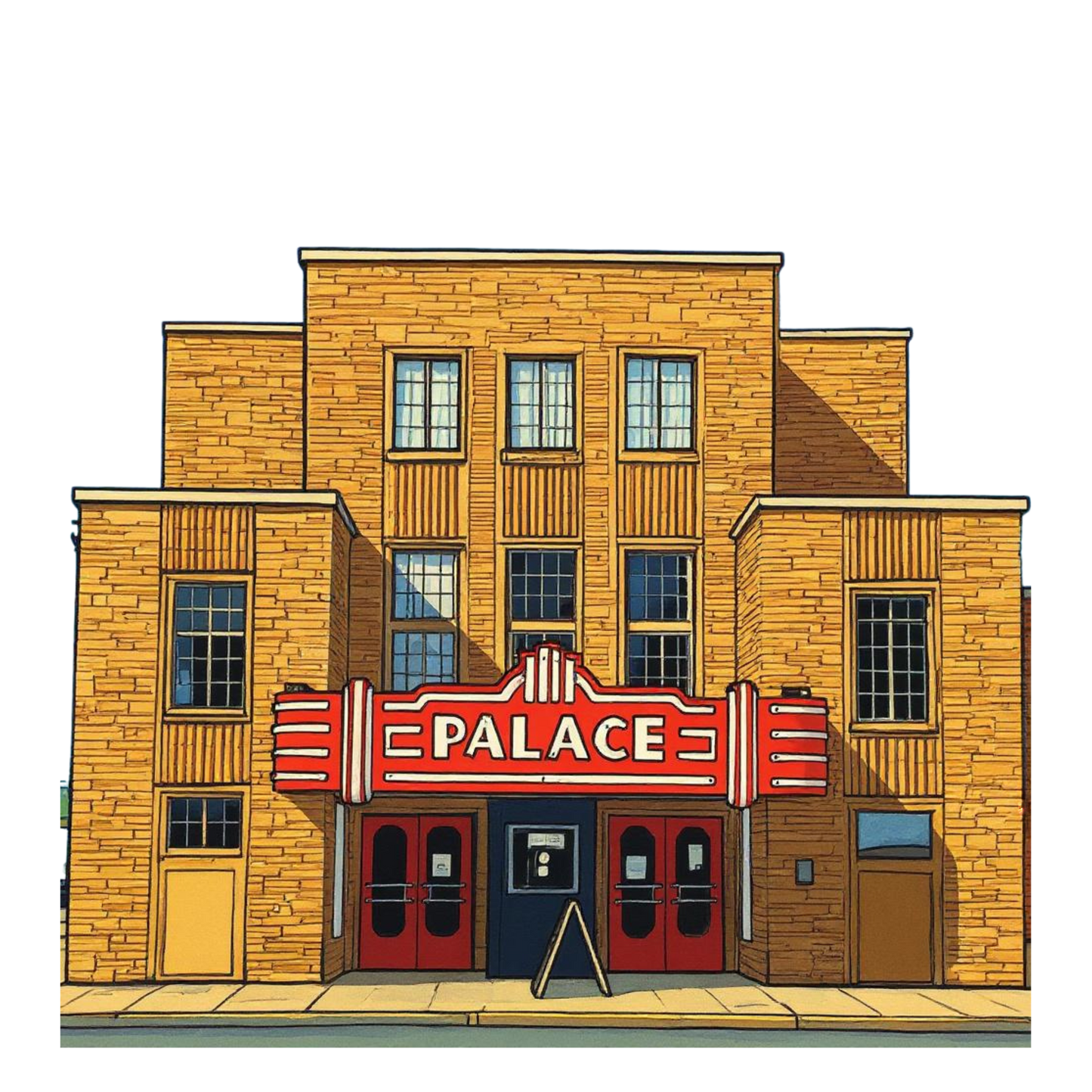 Crossville Palace Sticker