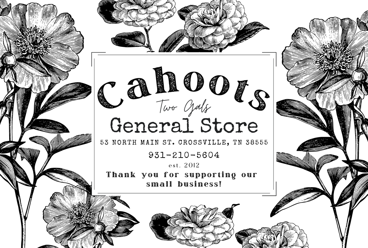 Cahoots Gift Card