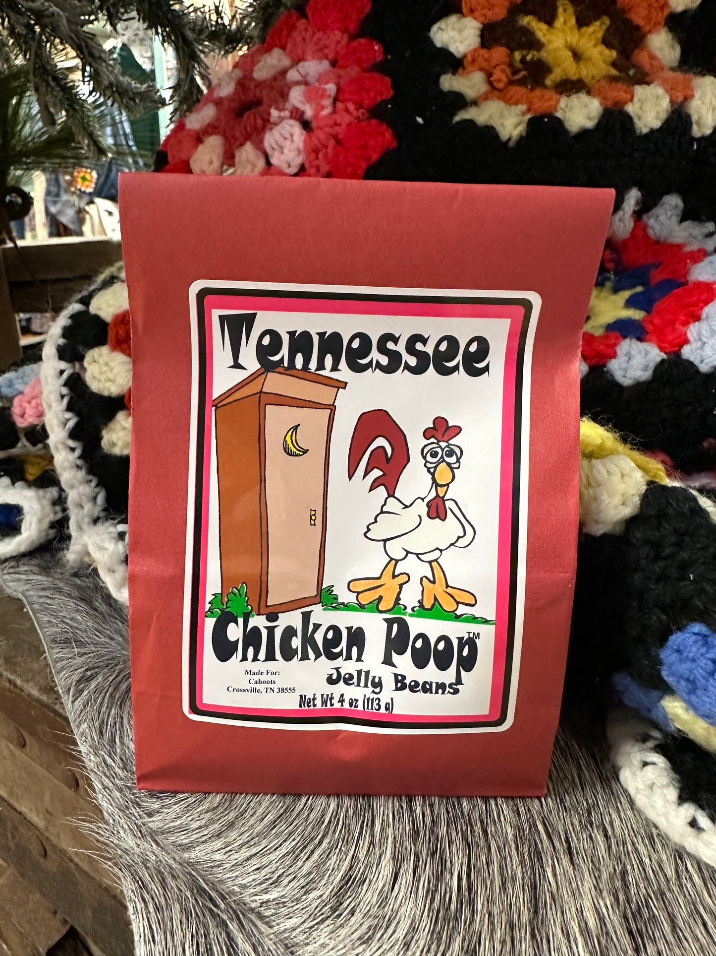 Chicken poop