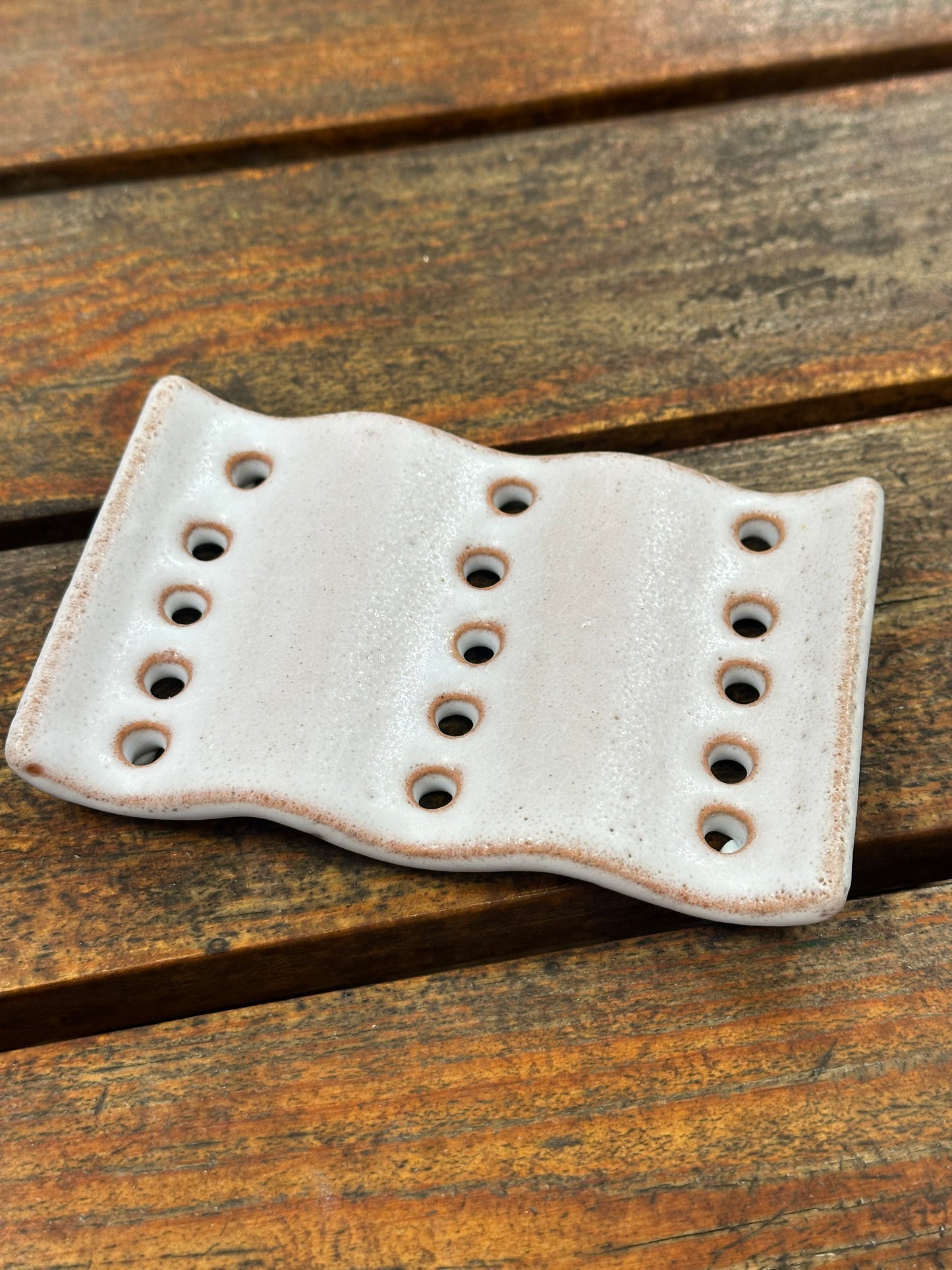 Stoneware Soap Dish, 3 Styles