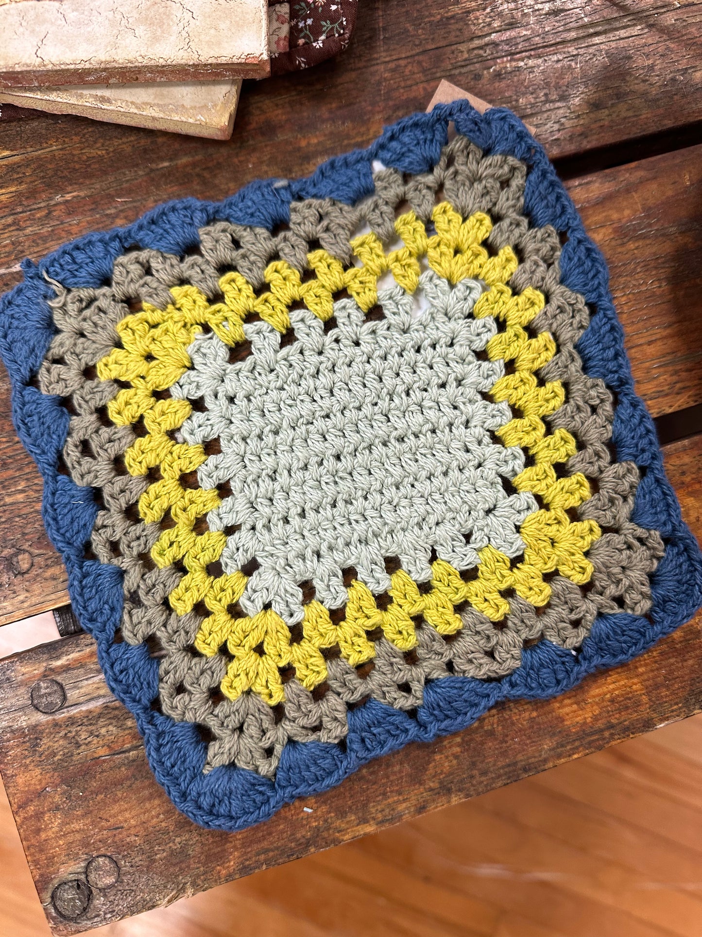 Cotton Crocheted Scalloped Pot Holder