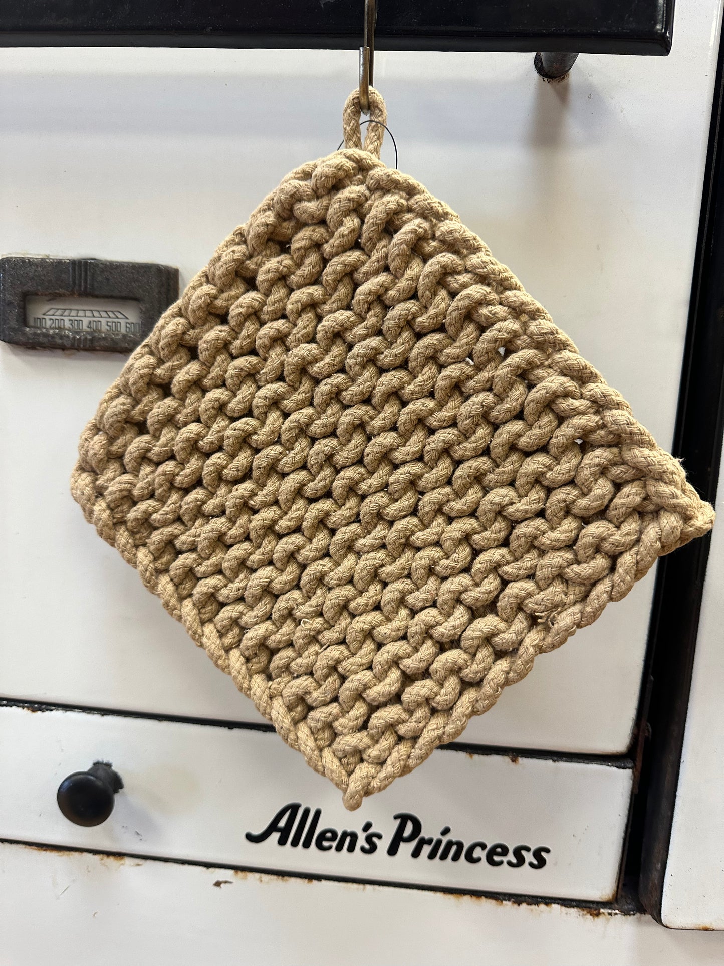 Cotton Crocheted Pot Holder