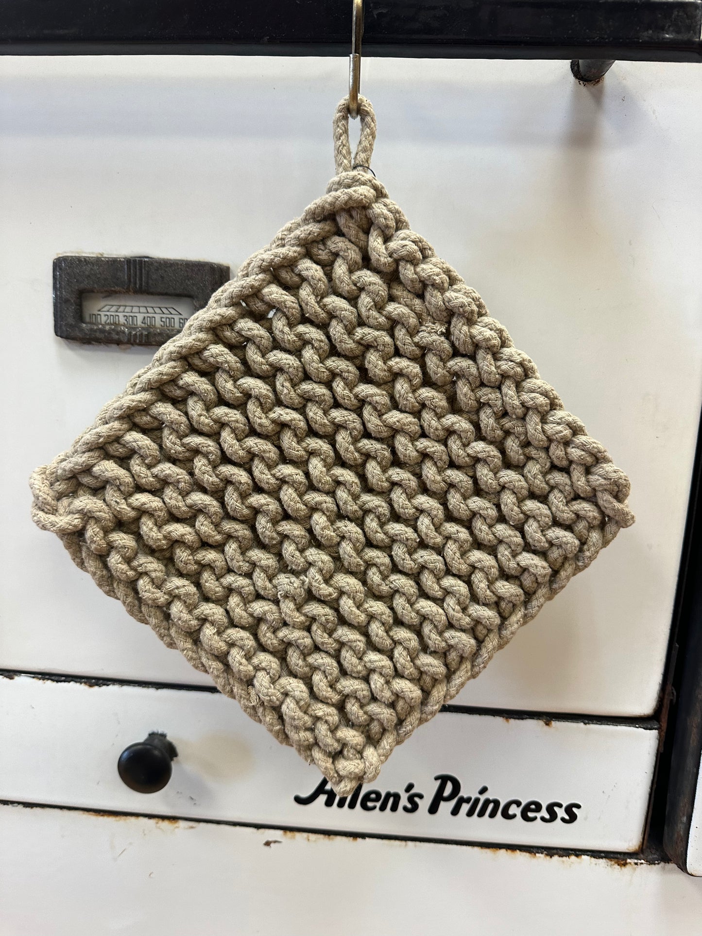 Cotton Crocheted Pot Holder