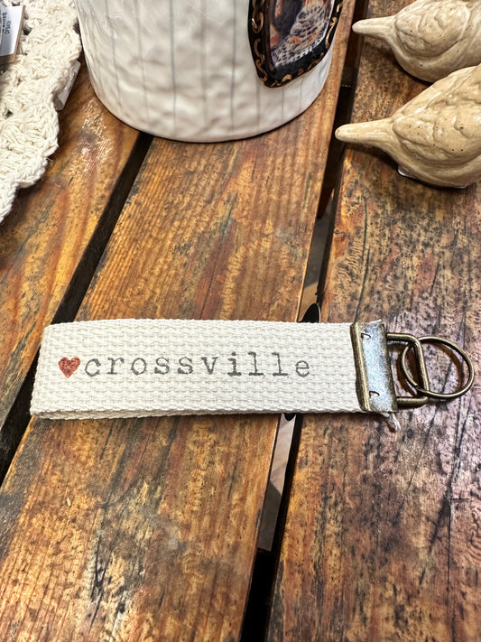 Crossville Keychain