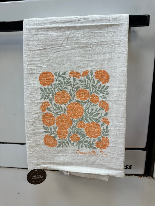 Marigold Crossville Tea Towel
