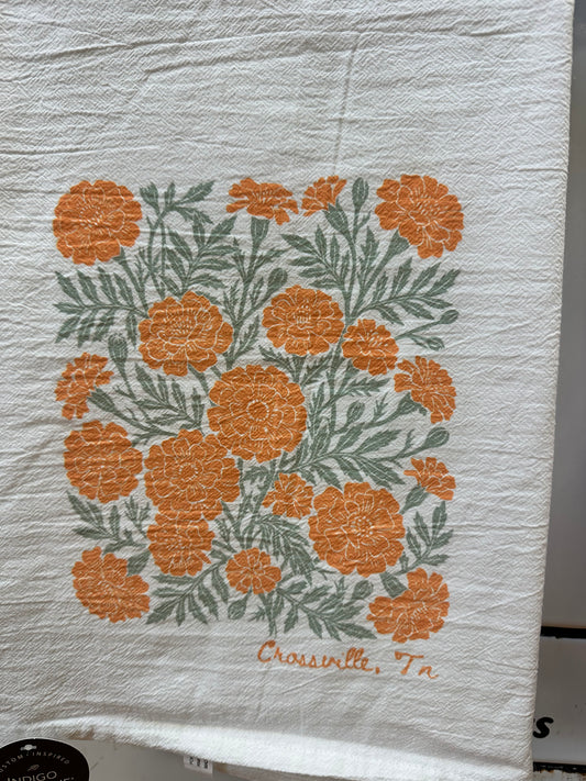 Marigold Crossville Tea Towel