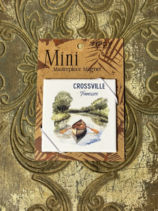 River Canoe Crossville Magnet