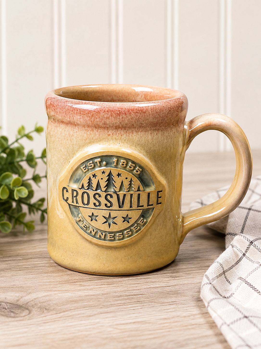 Custom Dijon Camper Mug