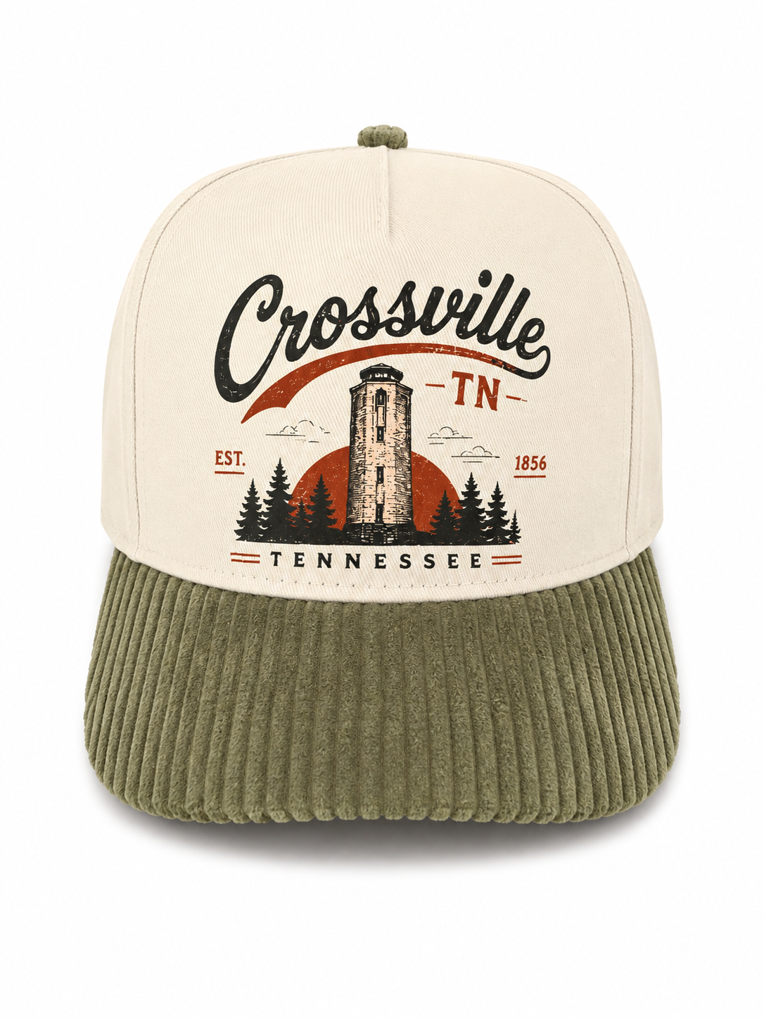 Custom Crossville Tower Corduroy Hat