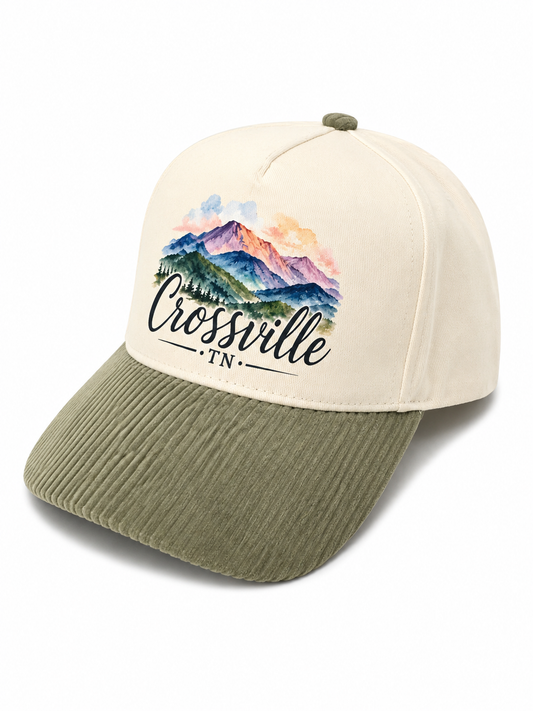 Custom Crossville Mountain Corduroy Hat