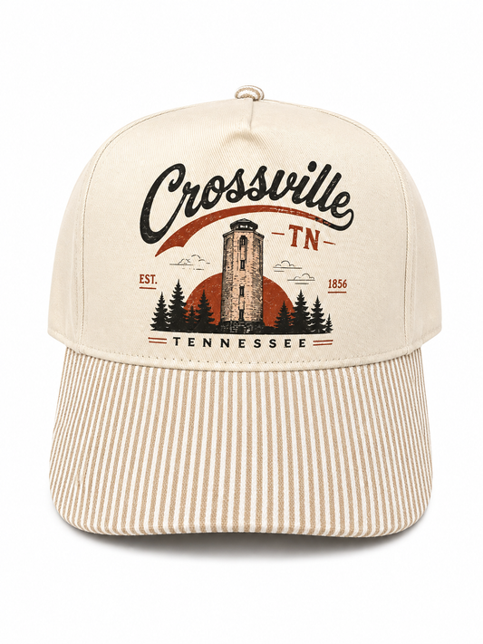 Custom Crossville Tower Pinstripe Hat