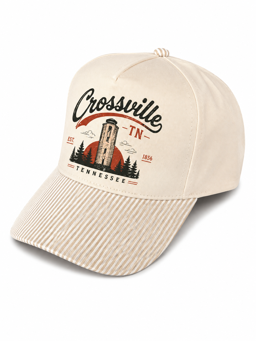 Custom Crossville Tower Pinstripe Hat