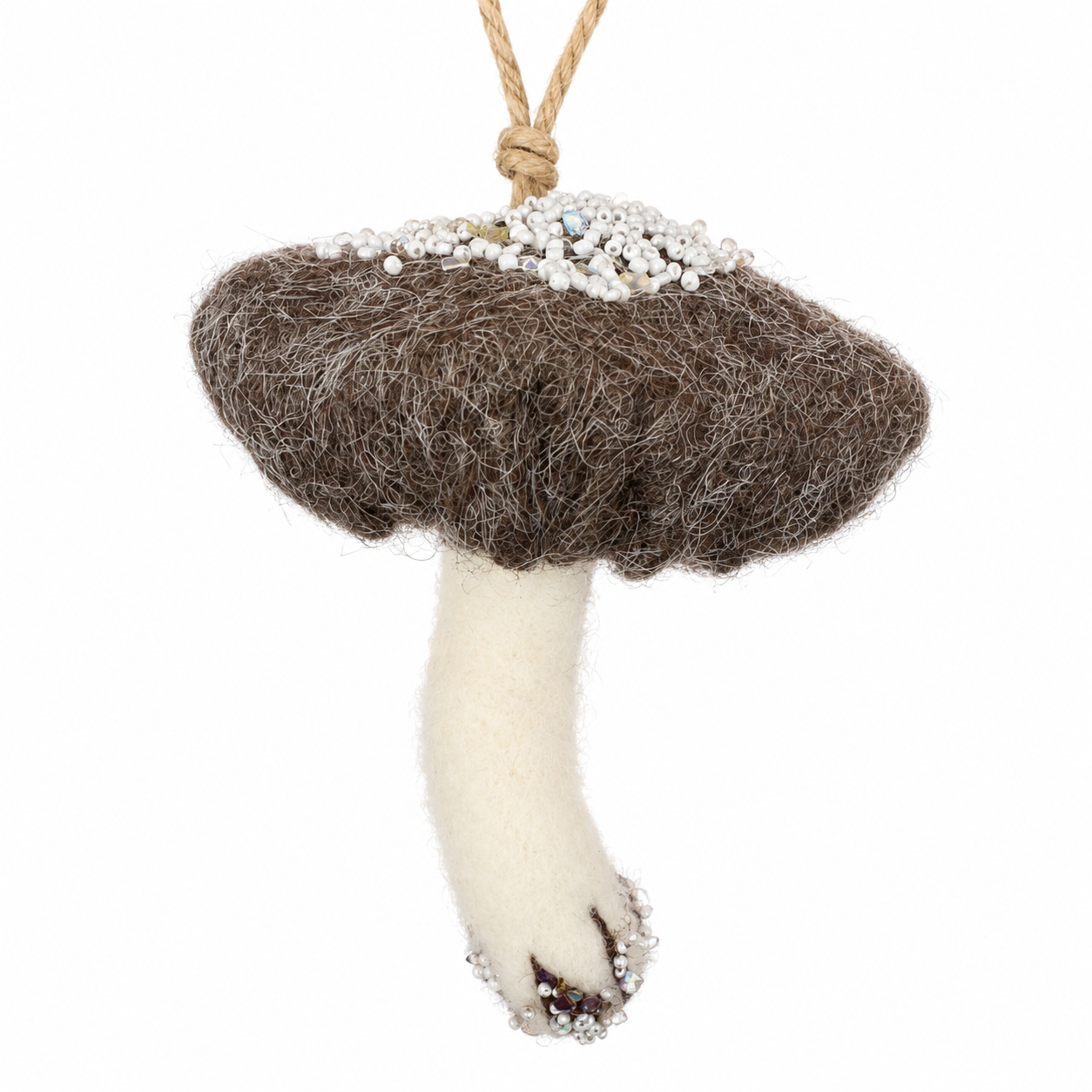 Felt Mushroom Ornament