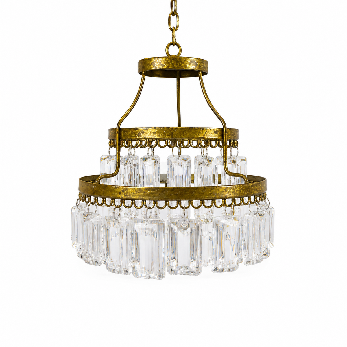 3-3/4"H - 6-1/4"H Metal & Plastic Chandelier Ornament