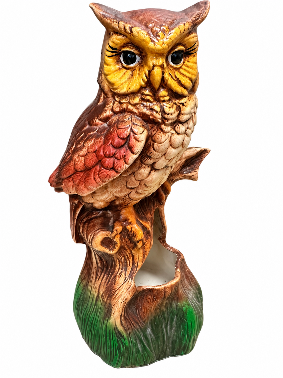 Vintage Owl Planter