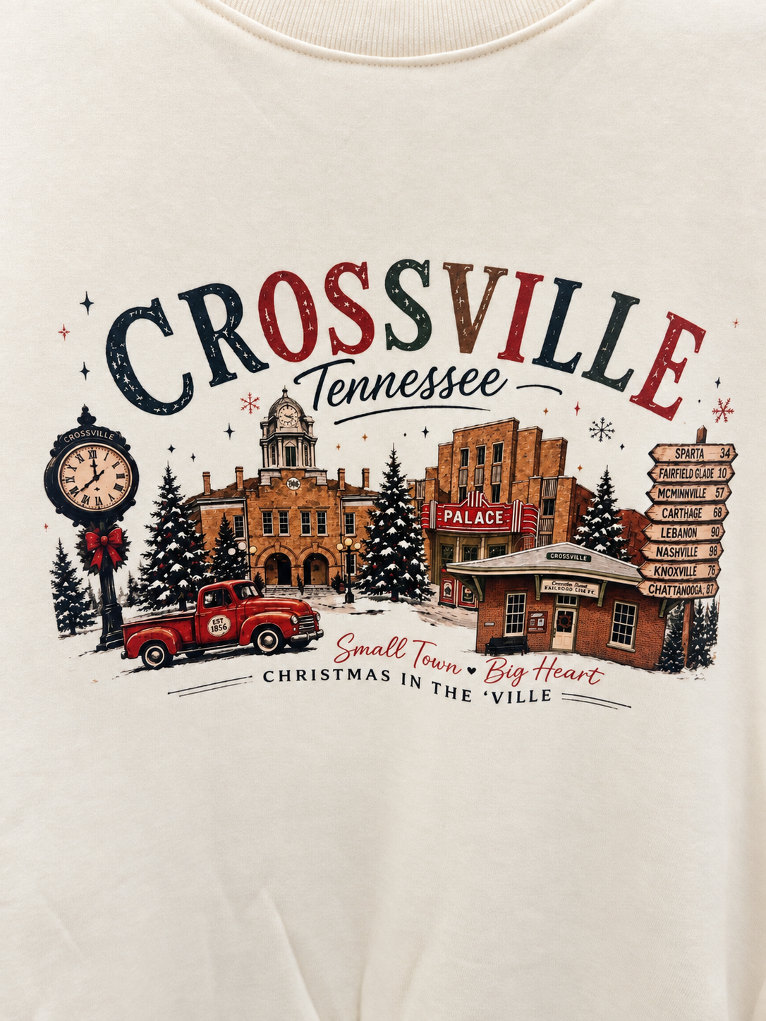 Custom Crossville Christmas Sweater