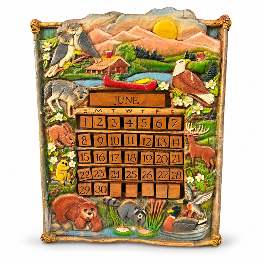 Vintage calendar