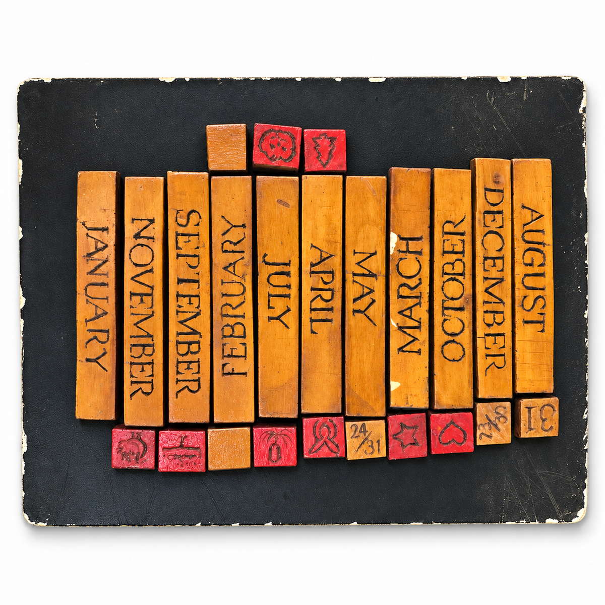 Vintage calendar