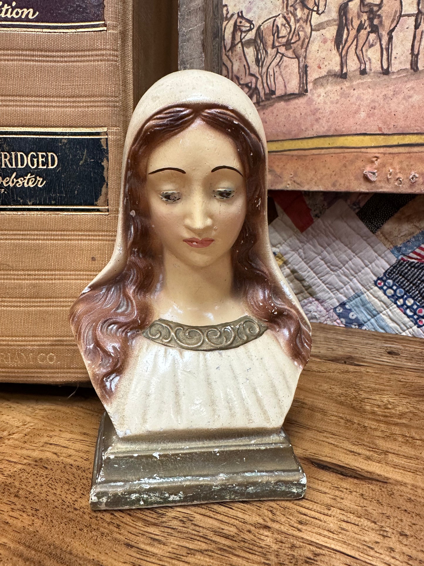 Vintage Mary Bust