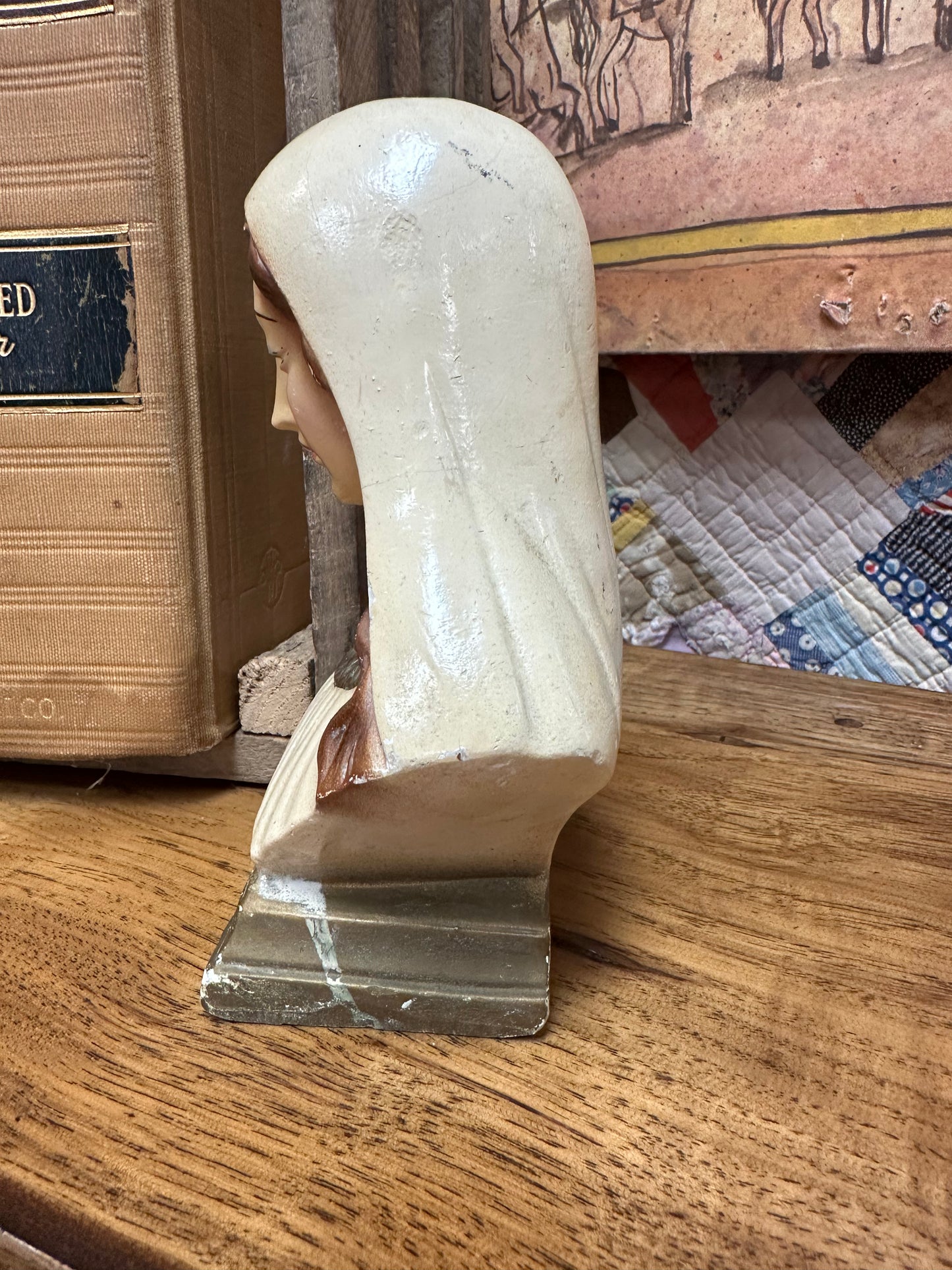 Vintage Mary Bust