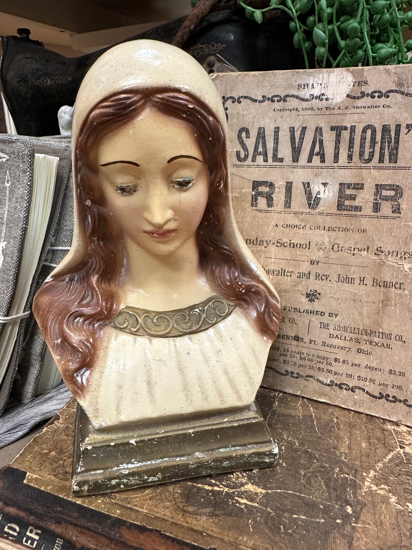 Vintage Mary Bust