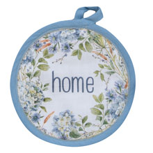 Bohemian Blue Pot Holder