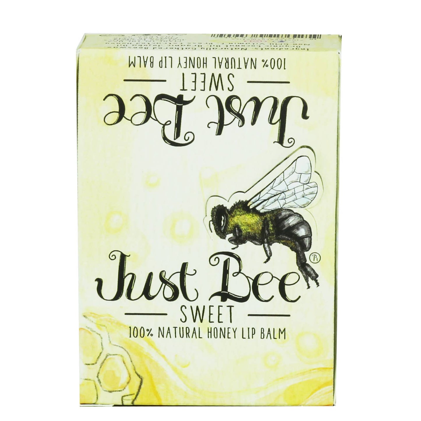 Just Bee Sweet Lip Balm - Natural Honey Lip Balm: Honey