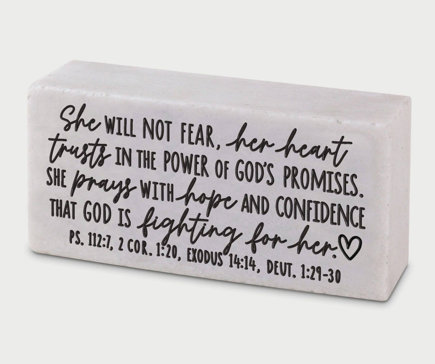 LCP Scripture Block She Will Not Fear