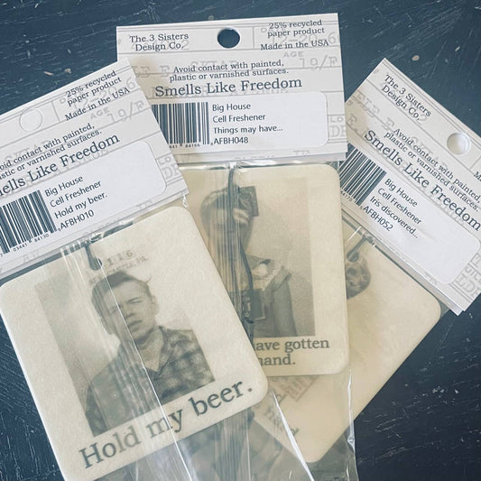 Big House Air Freshener, Car Freshener, Apparently, rock...