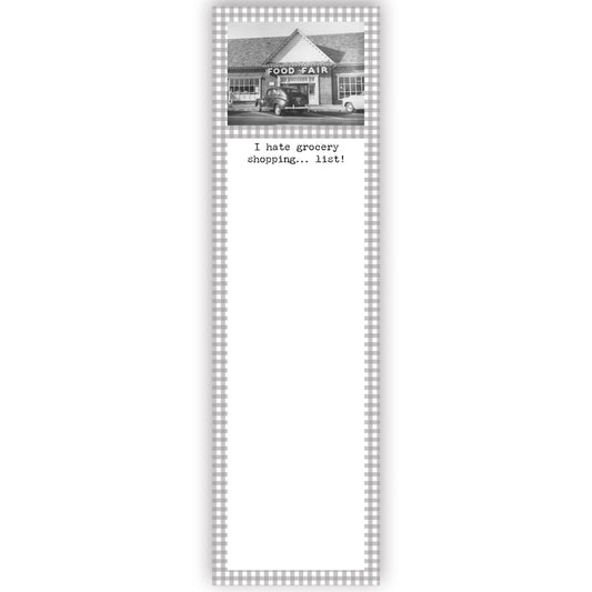 I Hate Grocery Shopping List List Pad