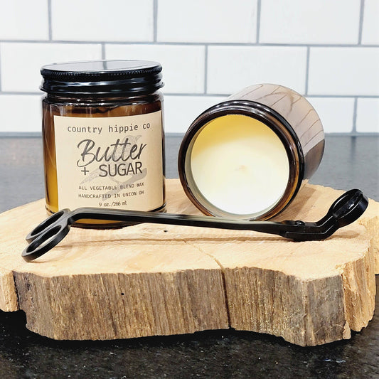 Butter + Sugar Apothecary-inspired  Jar Candle 9 oz.