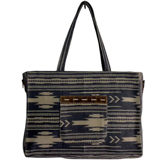 Aztec Denim Hauliva Messenger Bag