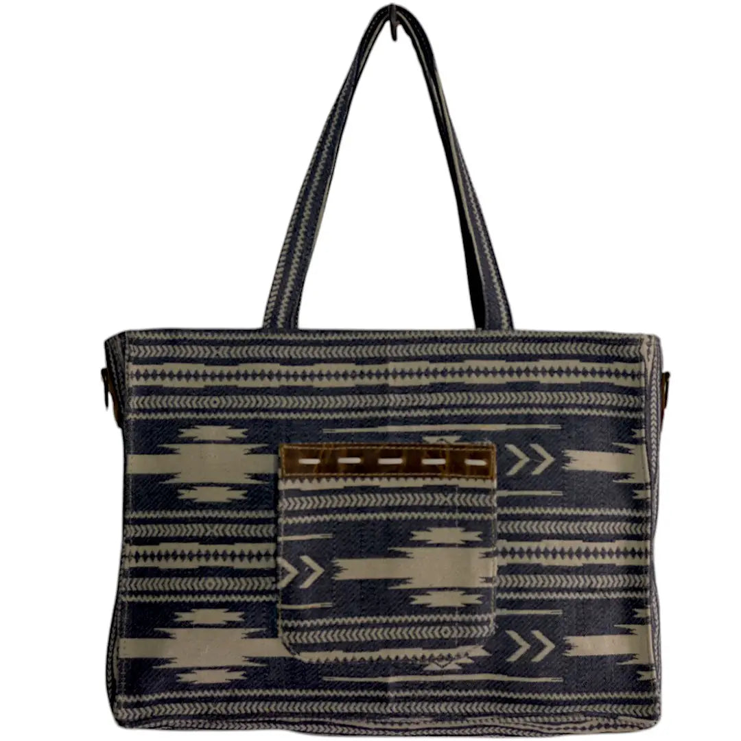 Aztec Denim Hauliva Messenger Bag