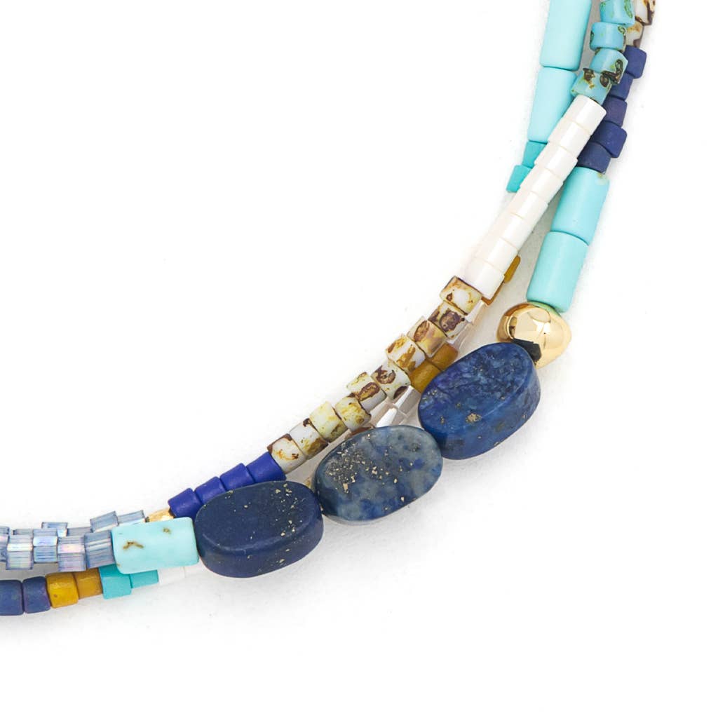 Bracelet - Truth/Lapis/Gold