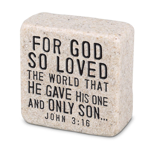 LCP Love Scripture Stone