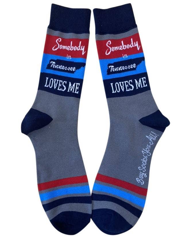 Somebody in Tennessee Loves Me - Men's Socks