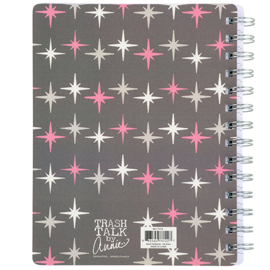 My Brain Has Too Many Tabs Open Spiral Notebook