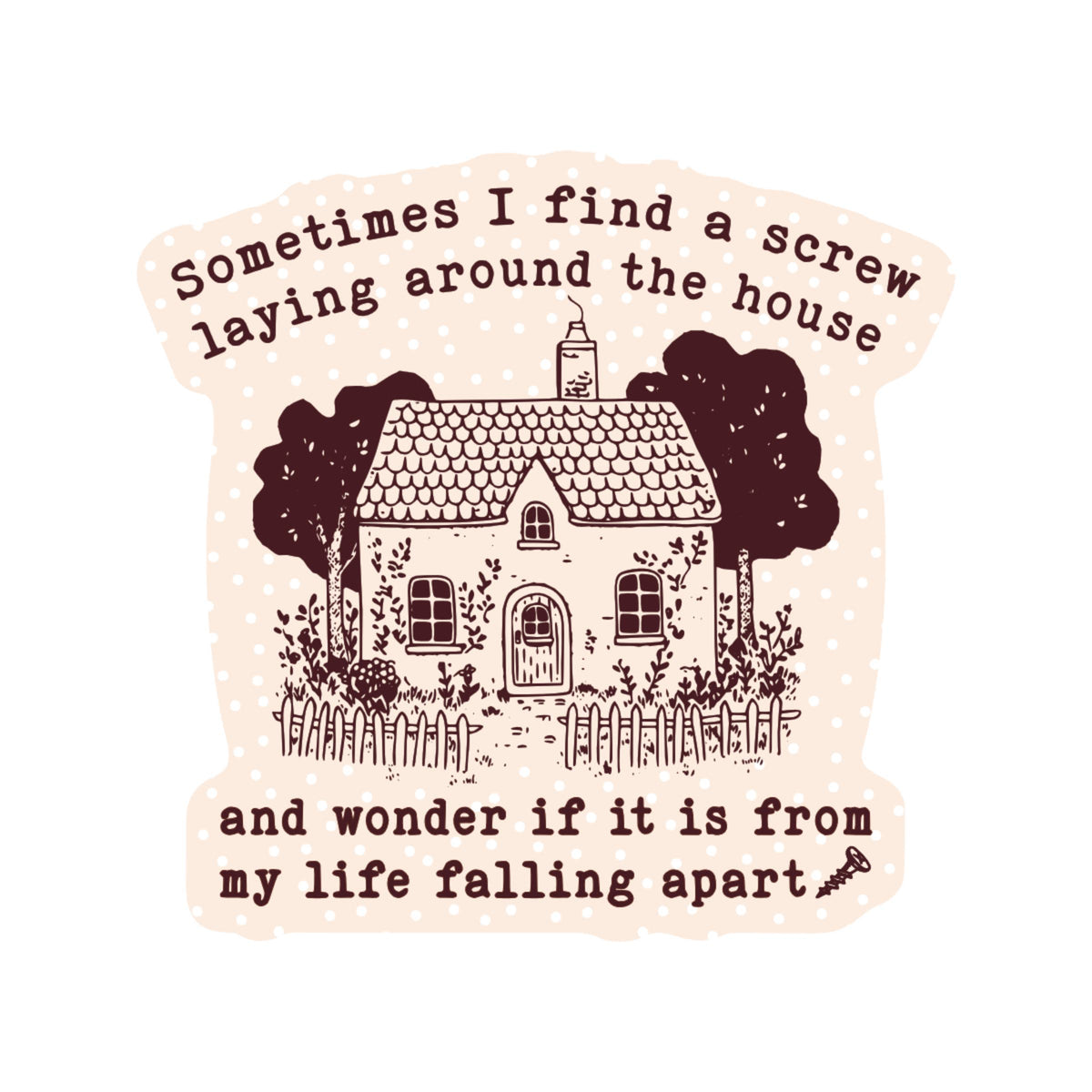 Funny Home Life Sarcasm Womp High Quality Vinyl Sticker