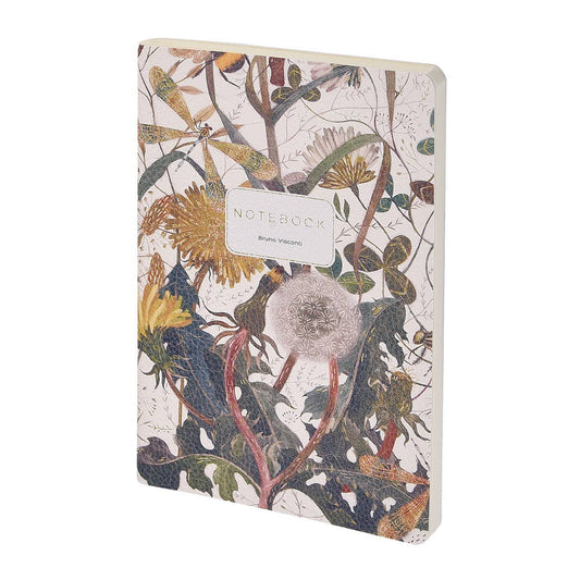 Vegan Leather A5 Notebook - Summer Greens