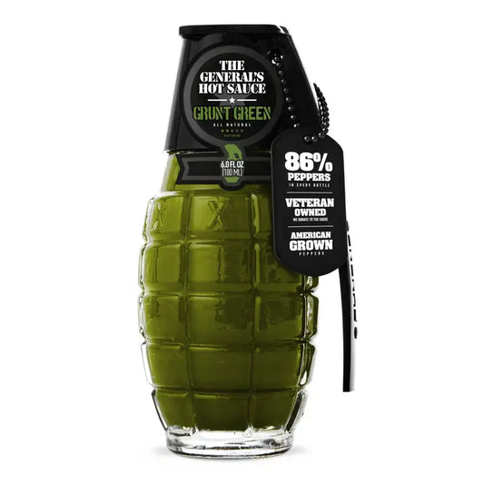 Grunt Green Generals Hot sauce