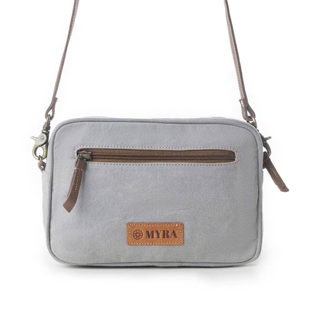 Myra Paisley Plains Pouch in Smoky Ash: Smoky Ash