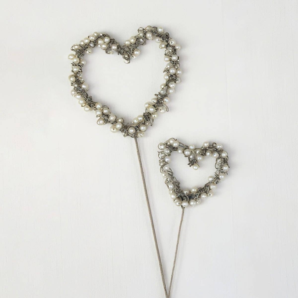 2.5IN PEARL HEART PICK OVERALL