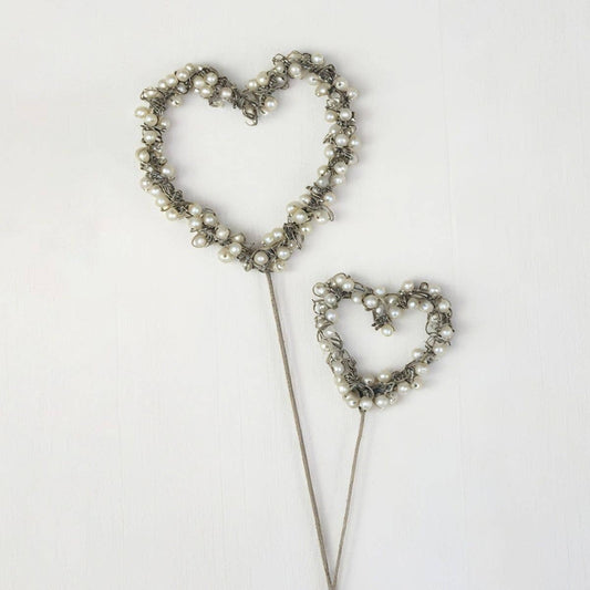 2.5IN PEARL HEART PICK OVERALL