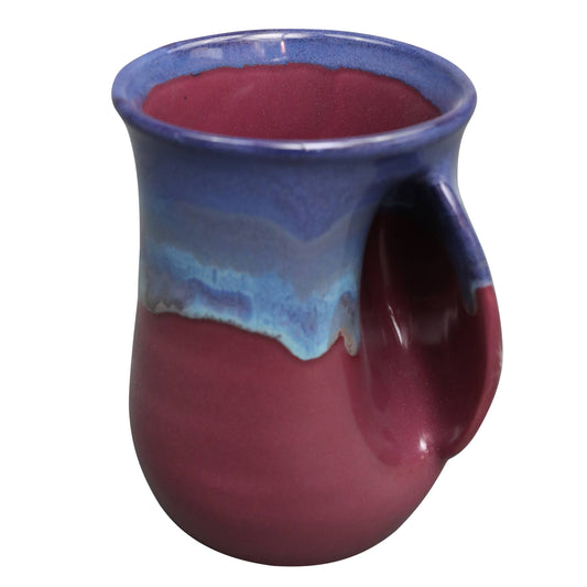 The Original Handwarmer Mug: Purple Passion / Right Hand