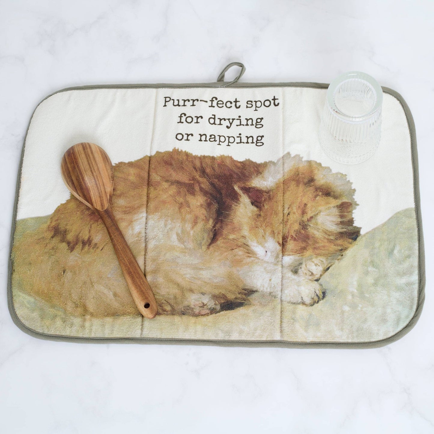 Purrfect Spot Drying Mat